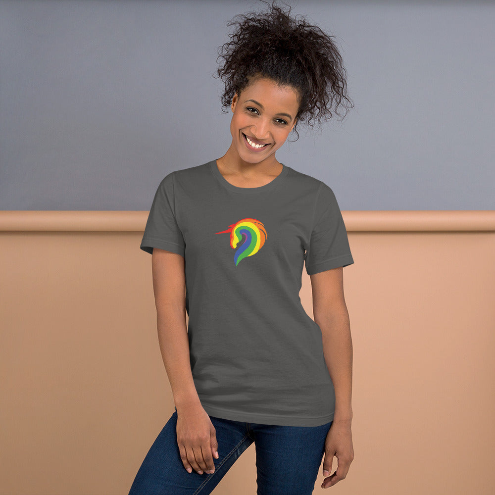 Women's Rainbow Unicorn T-Shirt