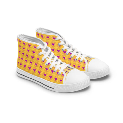 TCW | Women's High Top Sneakers (Yellow)