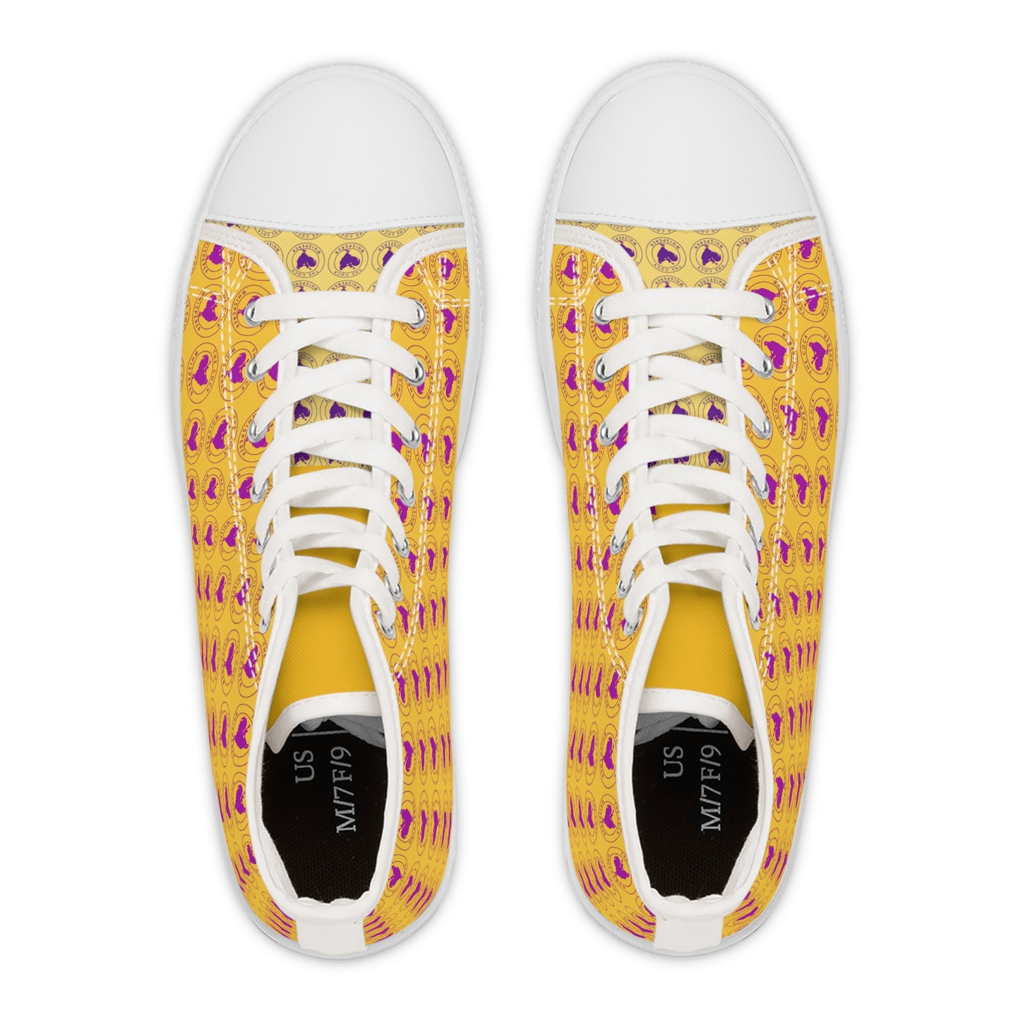 TCW | Women's High Top Sneakers (Yellow)