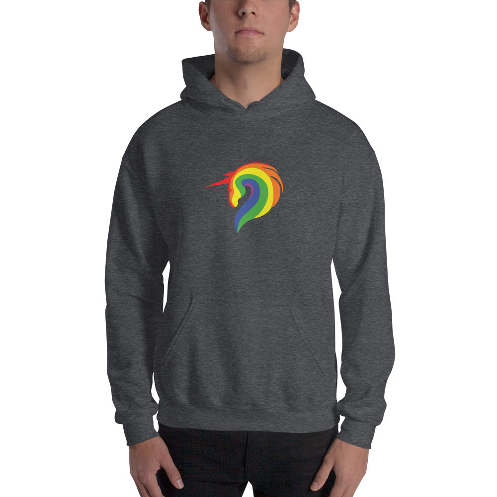 Men's Rainbow Unicorn Hoodie
