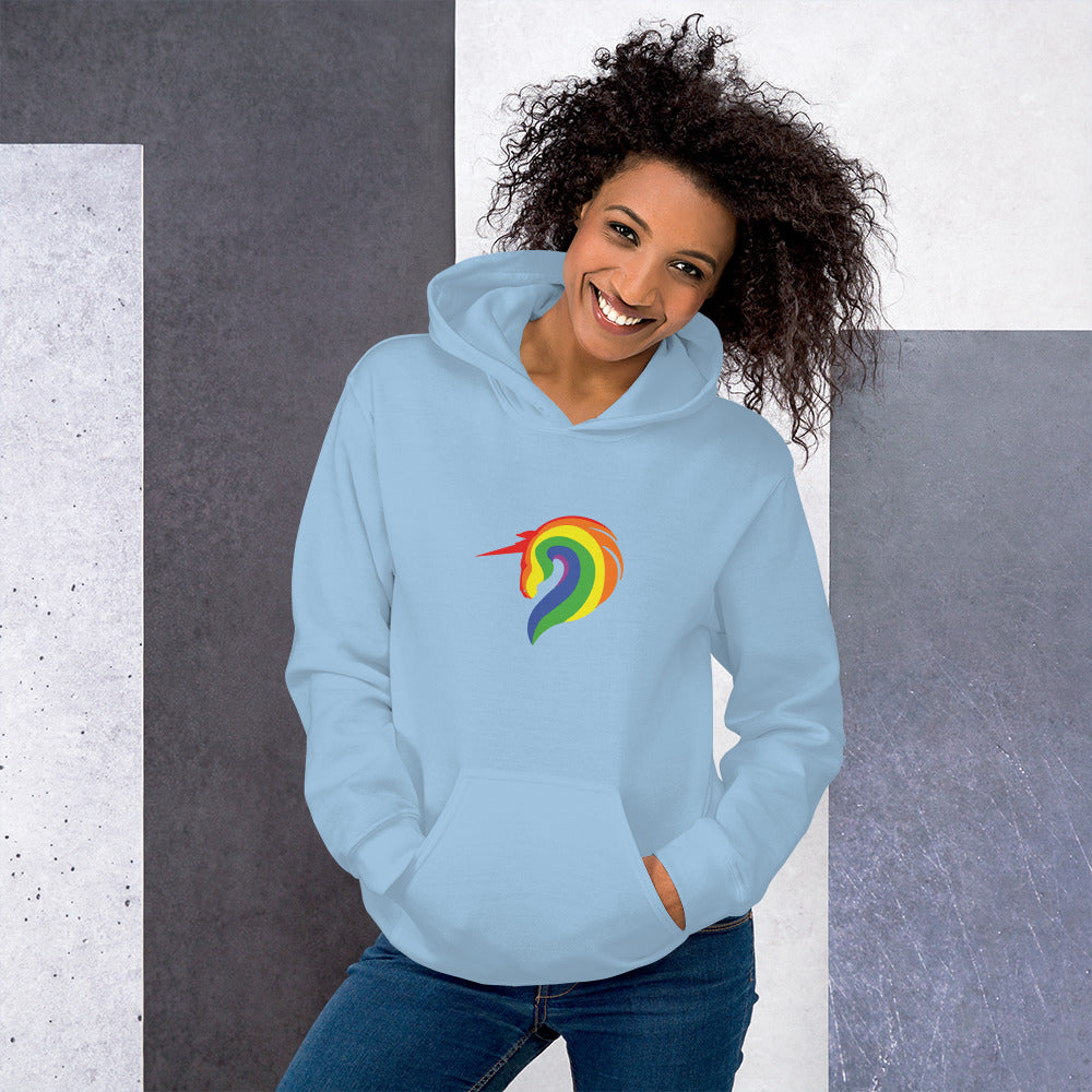 Blue hot sale unicorn hoodie