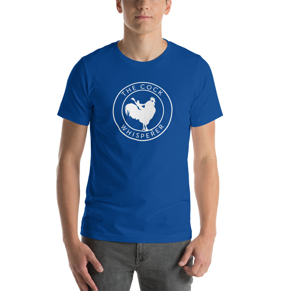 Men's Cock Whisperer T-Shirt (White Logo)